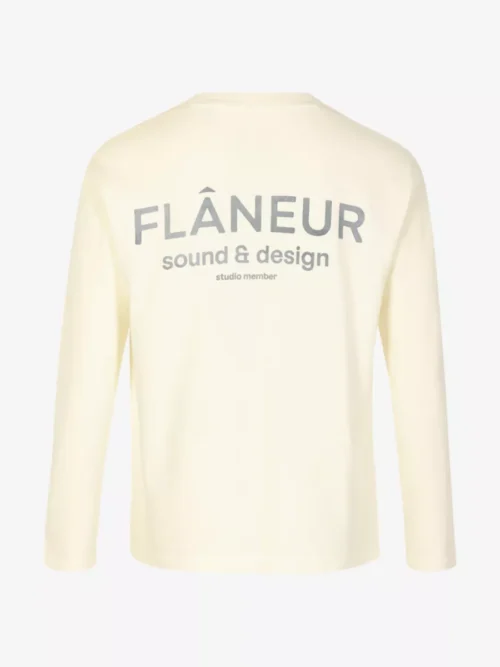 Flâneur Flâneur T-shirt longsleeve - Ecru