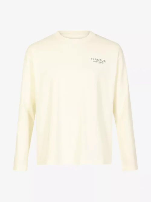 Flâneur Flâneur T-shirt longsleeve - Ecru