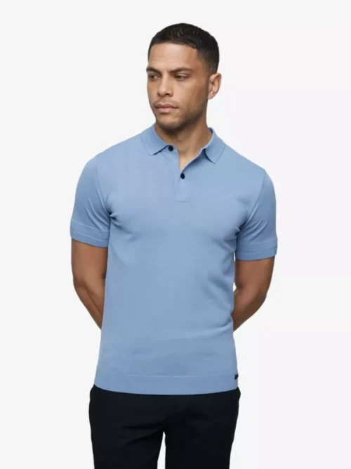 Genti Genti polo & tshirt K2046-1260 Blauw