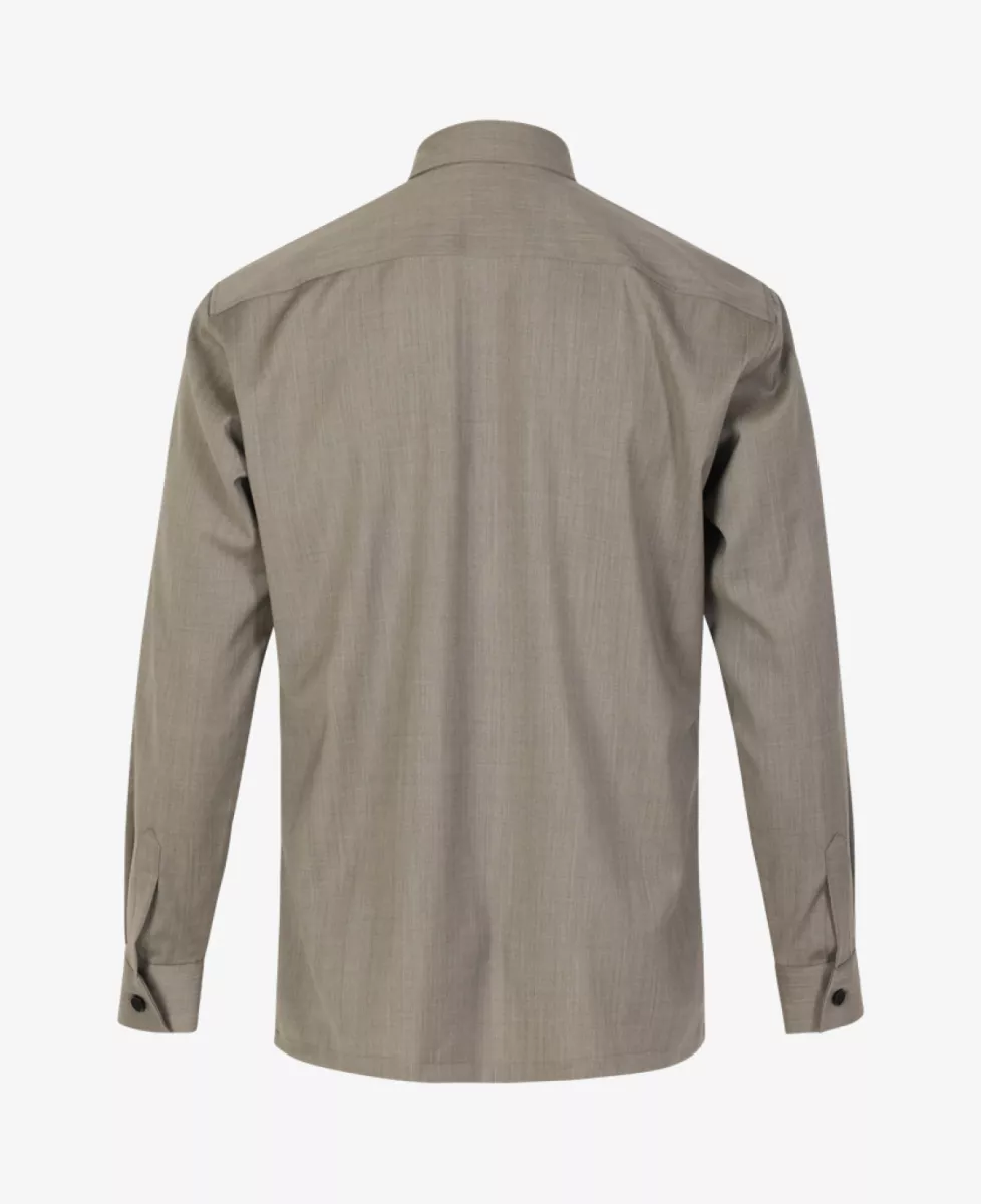Genti Overshirt - Taupe 2 Genti Genti Overshirt - Taupe