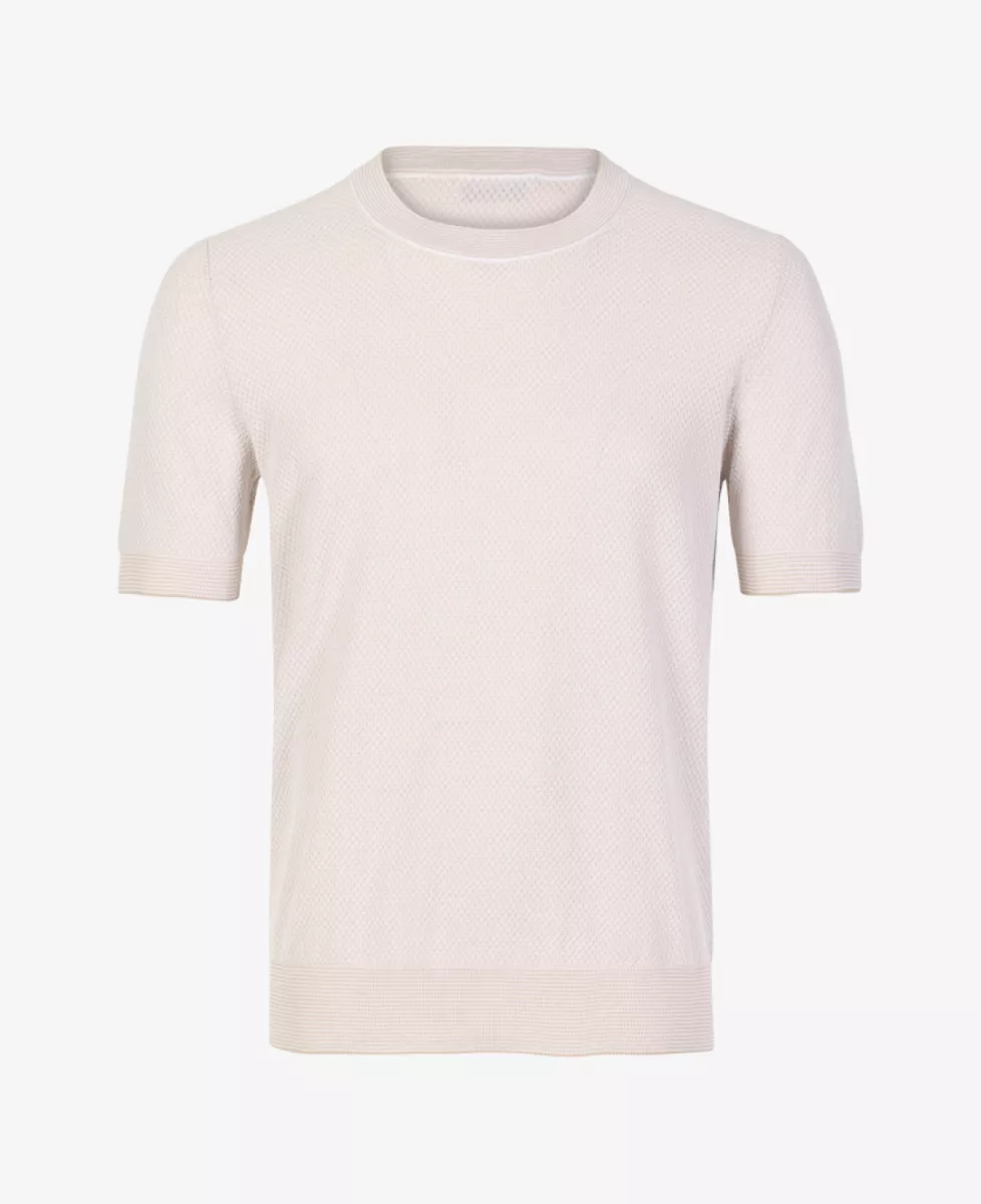 Gran Sasso T-shirt - Beige 1 Gran Sasso Gran Sasso T-shirt - Beige