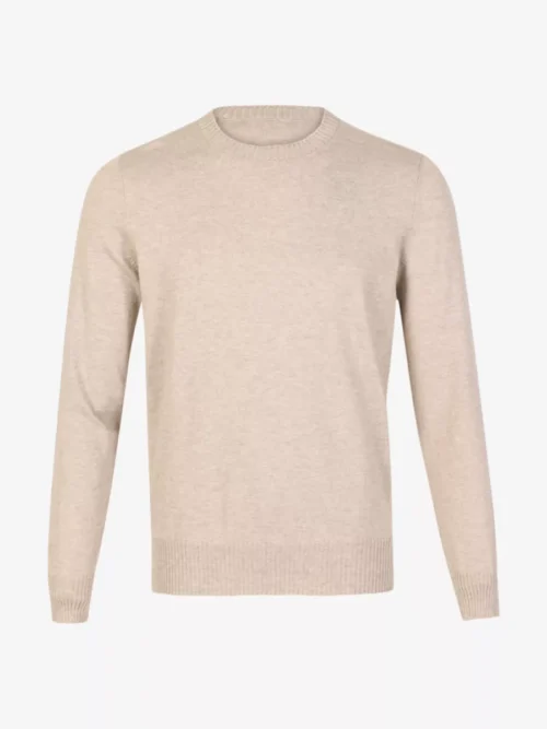 Gran Sasso Gran Sasso Trui Ronde Hals - Beige