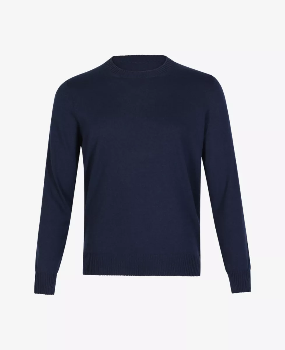 Gran Sasso Crewneck - Navy 1 Gran Sasso Gran Sasso Crewneck - Navy