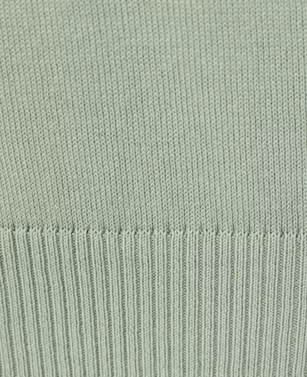 Gran Sasso T-shirt Gebreid - Lichtgroen 4 Gran Sasso Gran Sasso T-shirt Gebreid - Lichtgroen