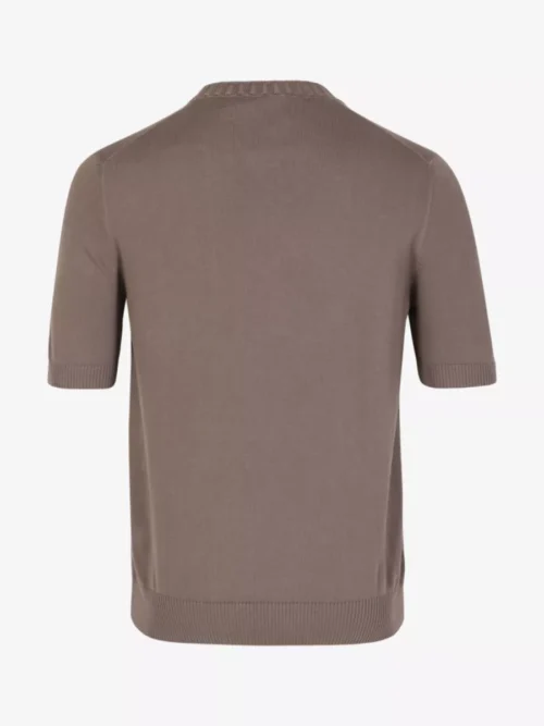 Gran Sasso Gran Sasso T-shirt Gebreid - Taupe