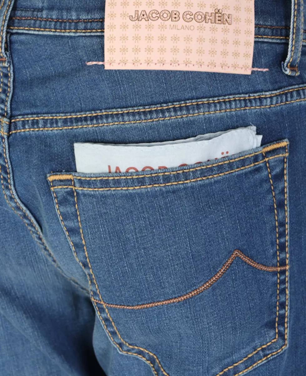 Jacob Cohen Nick - Middelblauw 4 Jacob Cohen Jacob Cohen Nick - Middelblauw