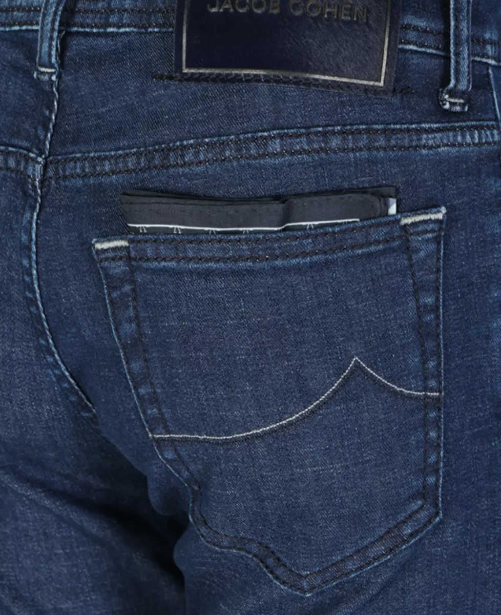 Jacob Cohen Nick slim - Donkerblauw 4 Jacob Cohen Jacob Cohen Nick slim - Donkerblauw