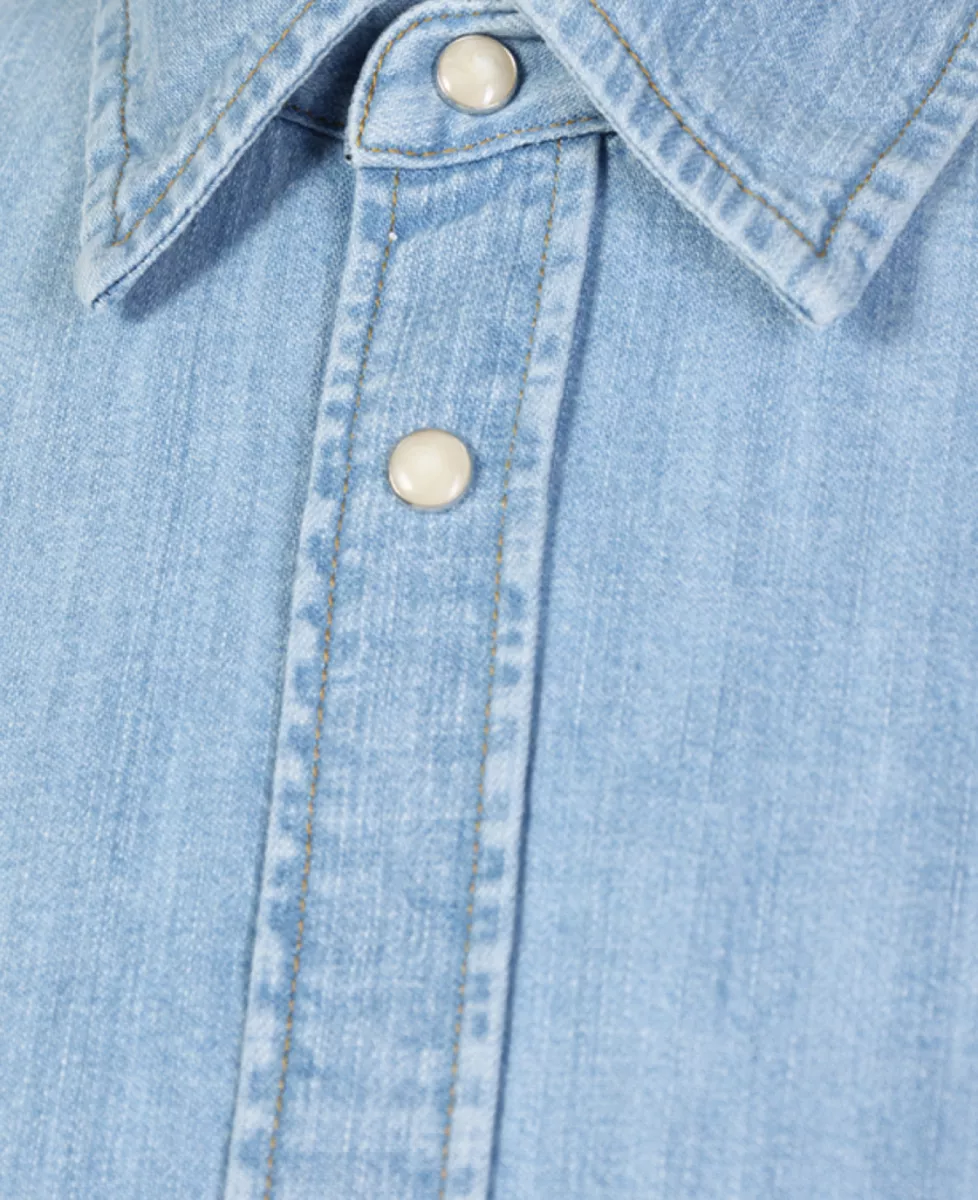 Jacob Cohen Shirt - Lichtblauw 4 Jacob Cohen Jacob Cohen Shirt - Lichtblauw