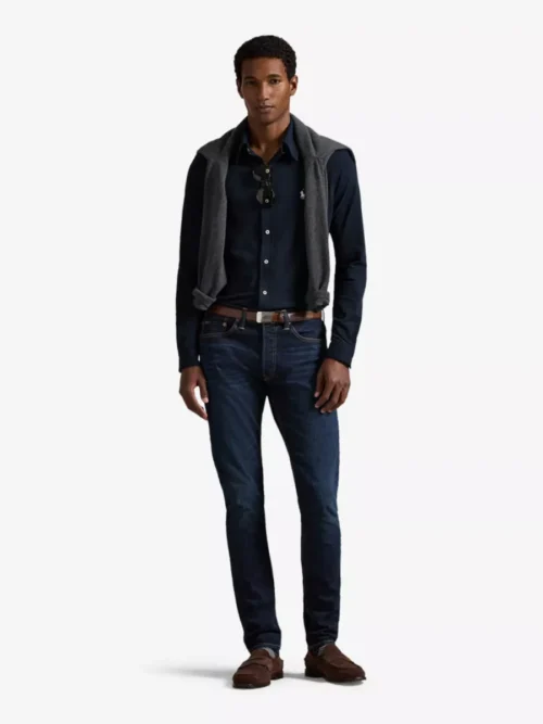 Ralph Lauren Ralph Lauren Shirt Pique Jersey - Navy