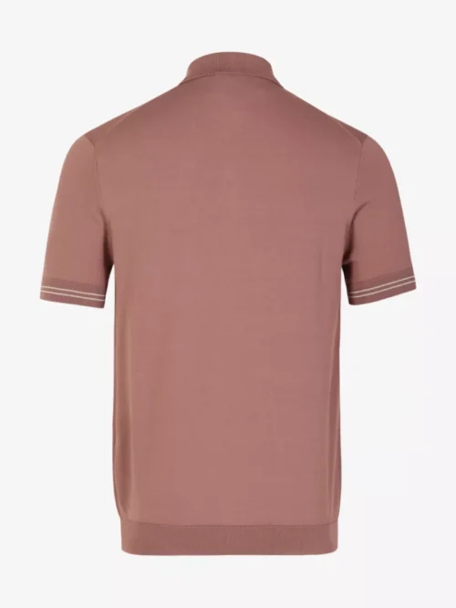 Seven Dials Seven Dials Polo Gebreid - Aubergine