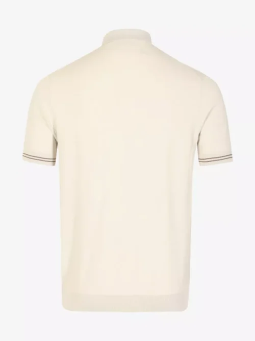 Seven Dials Seven Dials Polo Gebreid - Ecru