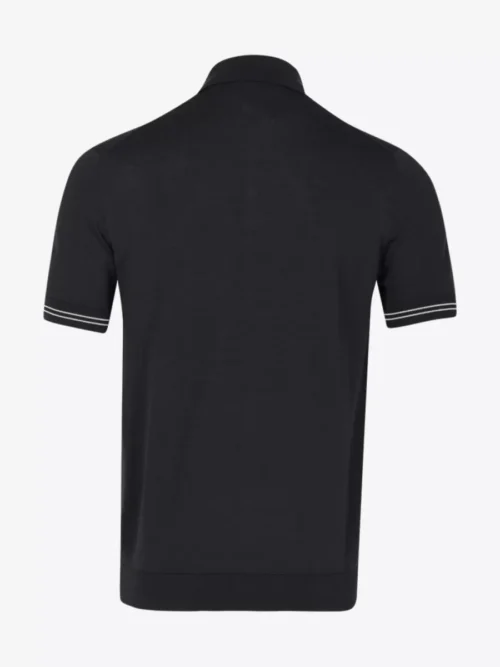 Seven Dials Seven Dials Polo Gebreid - Navy