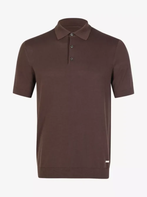 Seven Dials Seven Dials Polo - Donkerbruin