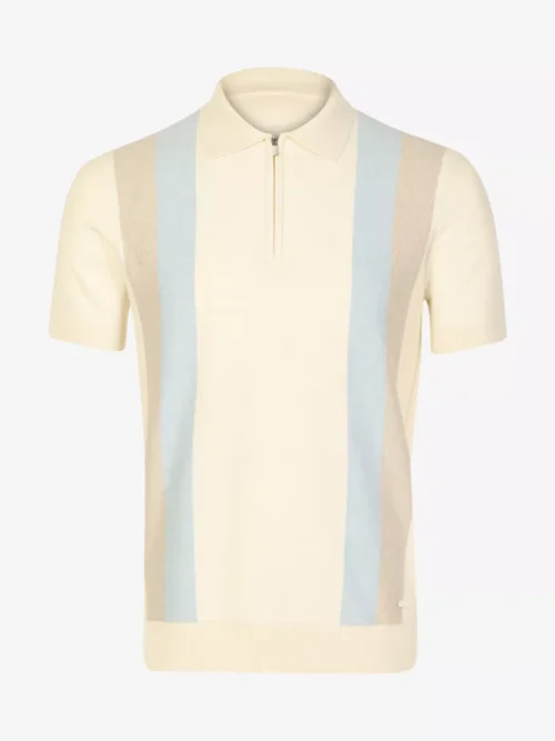 Seven Dials Seven Dials Polo Gebreid - Ecru