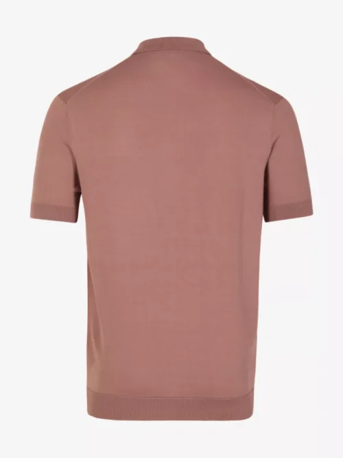 Seven Dials Seven Dials Polo Gebreid - Aubergine