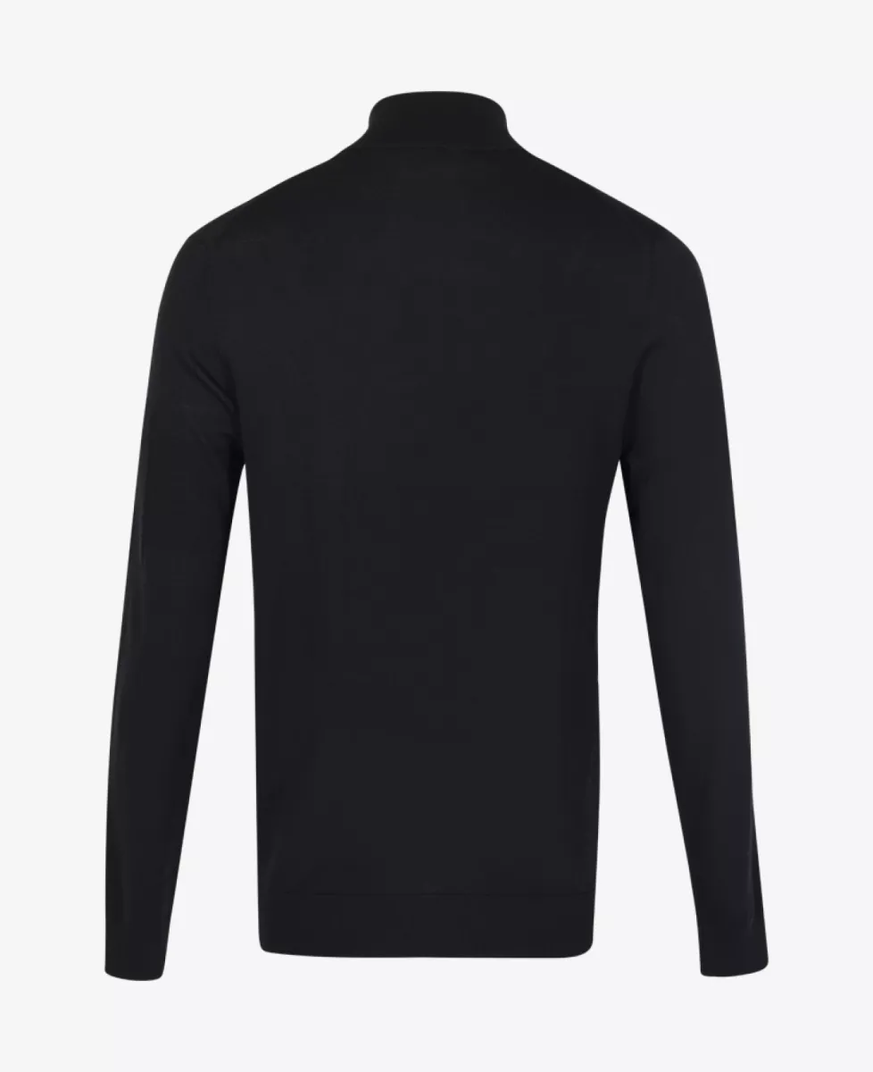 Seven Dials Trui Halfzip - Zwart 2 Seven Dials Seven Dials Trui Halfzip - Zwart