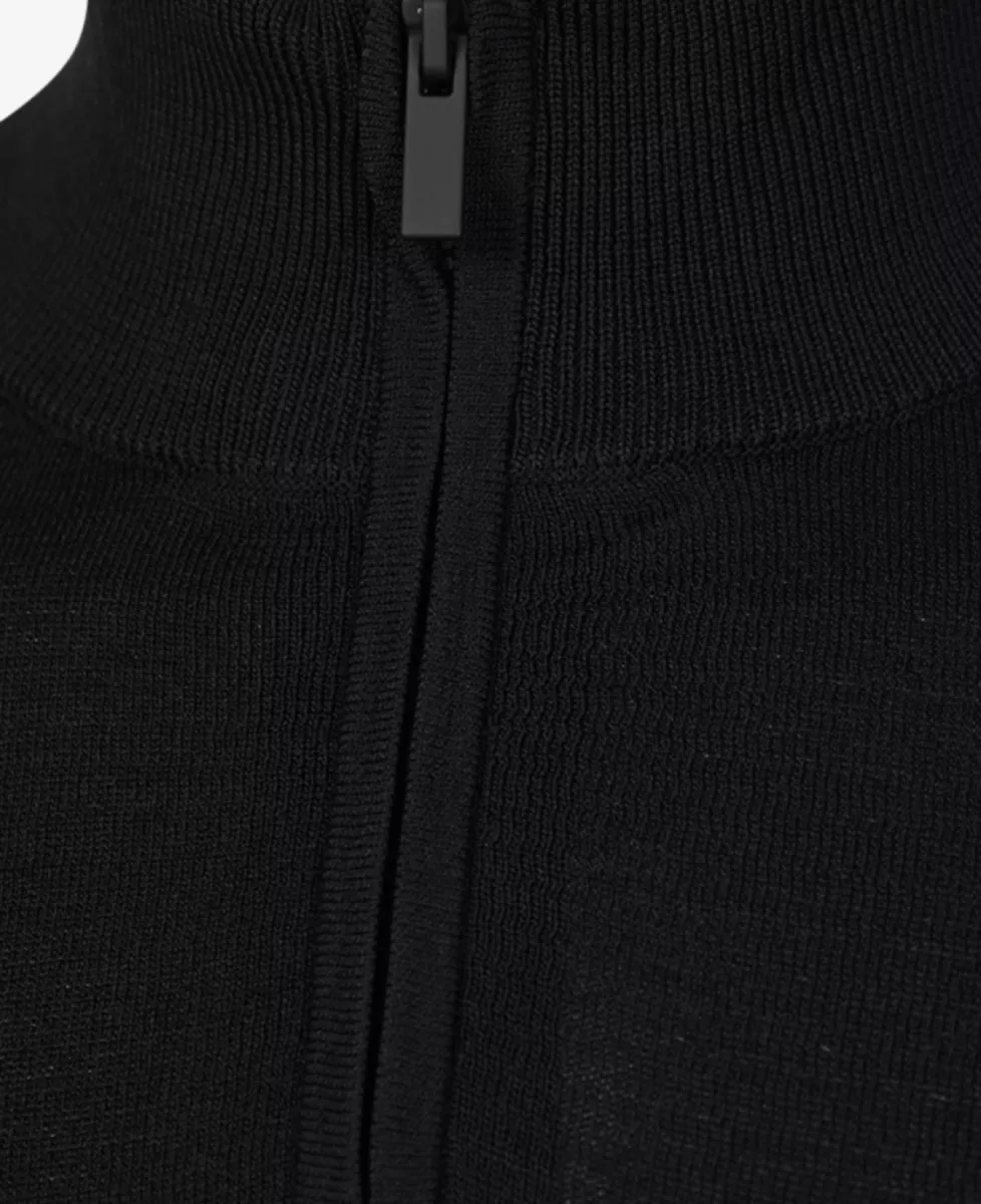 Seven Dials Trui Halfzip - Zwart 3 Seven Dials Seven Dials Trui Halfzip - Zwart