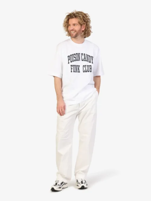 Applied Art Forms Applied Art Forms Oversized Poison Candy Tee - Wit