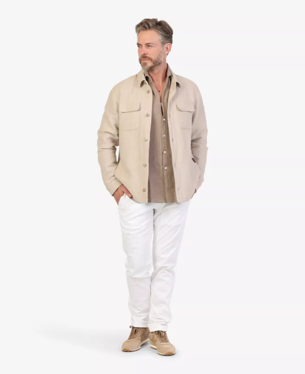 Fay Overshirt - Beige 2 Fay Fay Overshirt - Beige