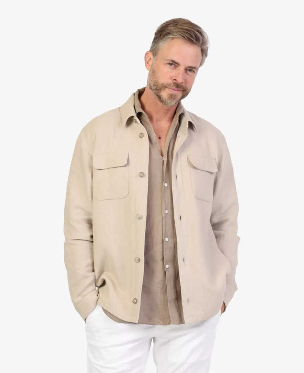 Fay Overshirt - Beige 3 Fay Fay Overshirt - Beige