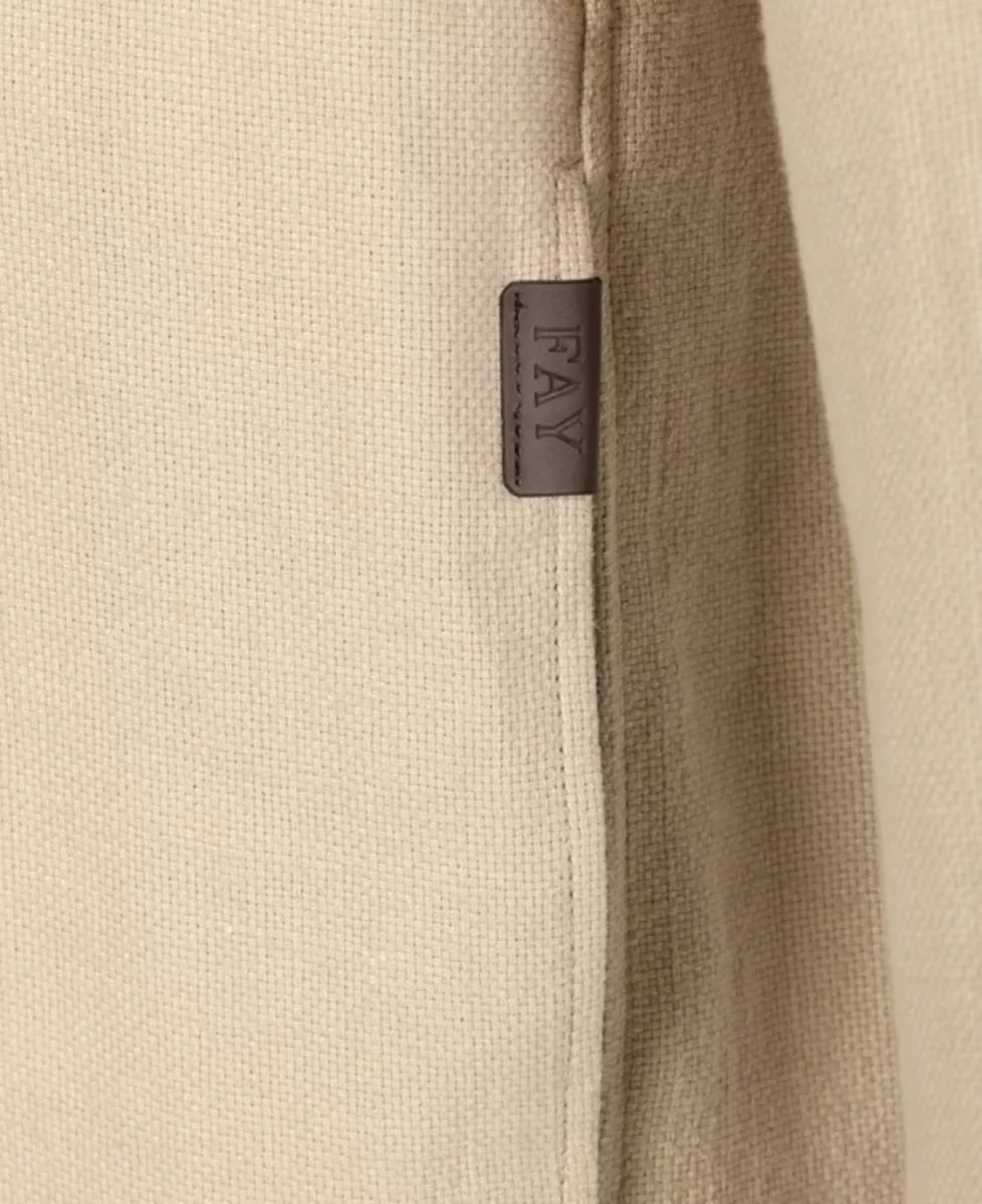 Fay Overshirt - Beige 6 Fay Fay Overshirt - Beige