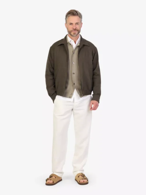 Filippo De Laurentiis Filippo De Laurentiis Doorknoop polo - Taupe