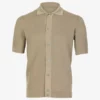 Filippo De Laurentiis Filippo De Laurentiis Doorknoop polo - Taupe
