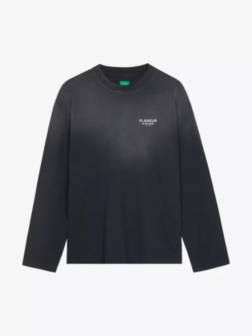 Flâneur Flâneur T-shirt longsleeve - Donkergrijs