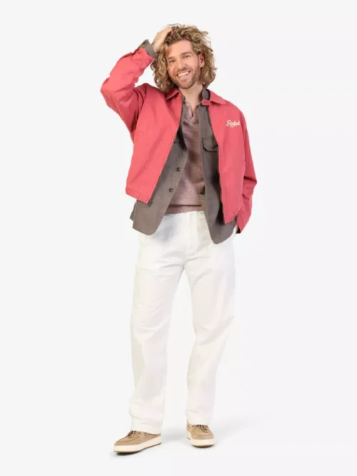 Gran Sasso Gran Sasso Polo Gebreid Linnen - Middelrood