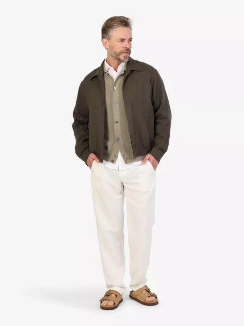 Herno Herno Jack Katoen Linnen - Groen