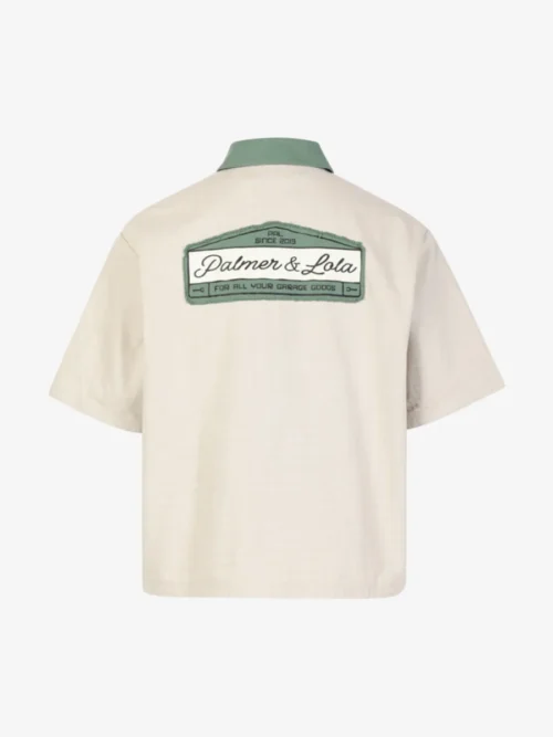 PAL Sporting Goods PAL Sporting Goods The Garage Goods Cotton Canvas Polo - Ecru