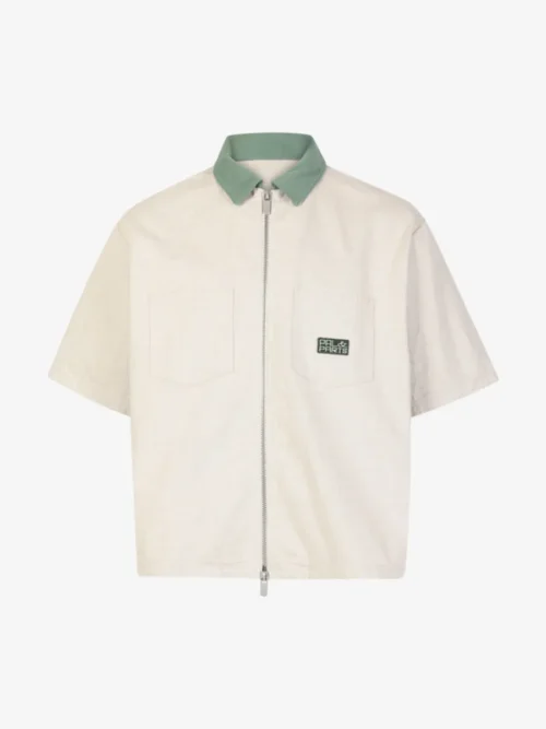 PAL Sporting Goods PAL Sporting Goods The Garage Goods Cotton Canvas Polo - Ecru