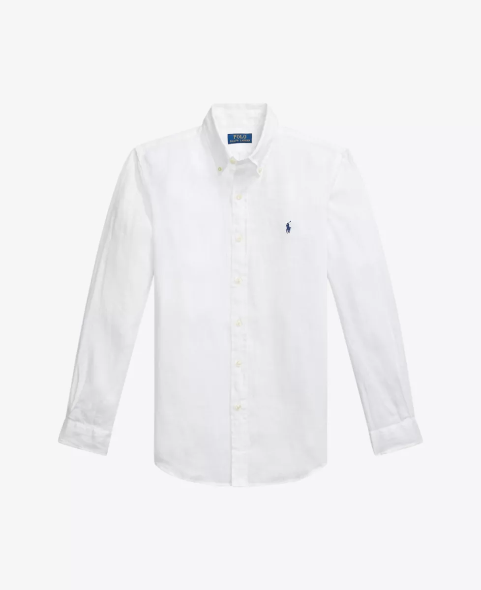 Ralph Lauren Shirt Linnen - Wit 1 Ralph Lauren Ralph Lauren Shirt Linnen - Wit