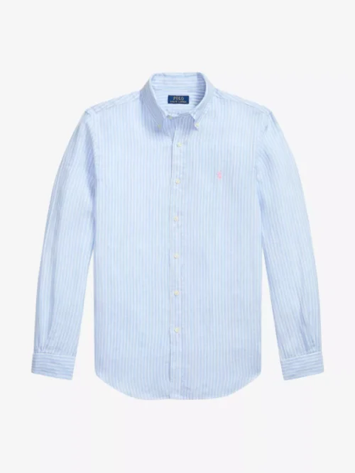 Ralph Lauren Ralph Lauren Shirt Linnen - Lichtblauw