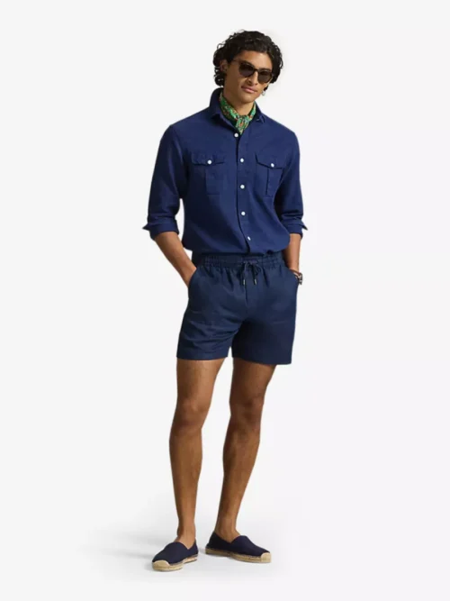 Ralph Lauren Ralph Lauren Short Linnen - Navy