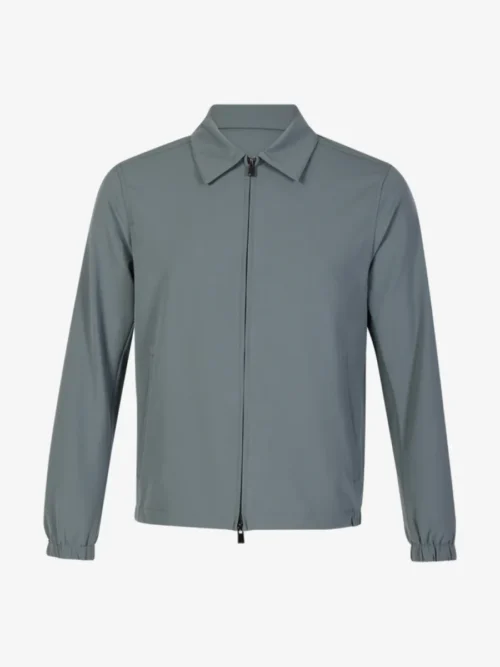 Seven Dials Seven Dials Jeresy Shirt Jacket - Middelgrijs