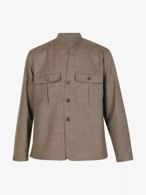 Xacus Xacus Overshirt - Taupe