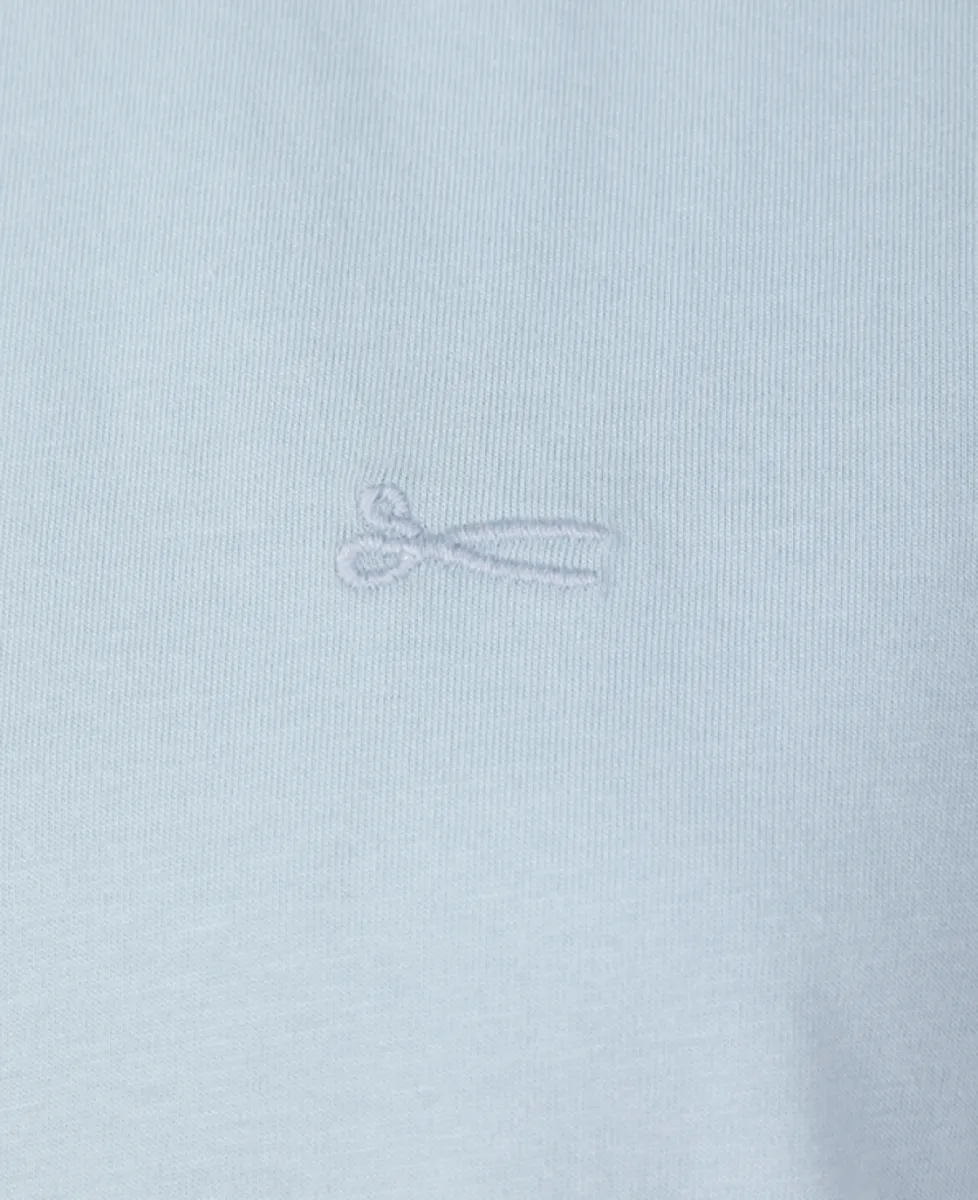 Denham SCISSOR TEE JC - BLUE FOG 3 Denham Denham SCISSOR TEE JC - BLUE FOG