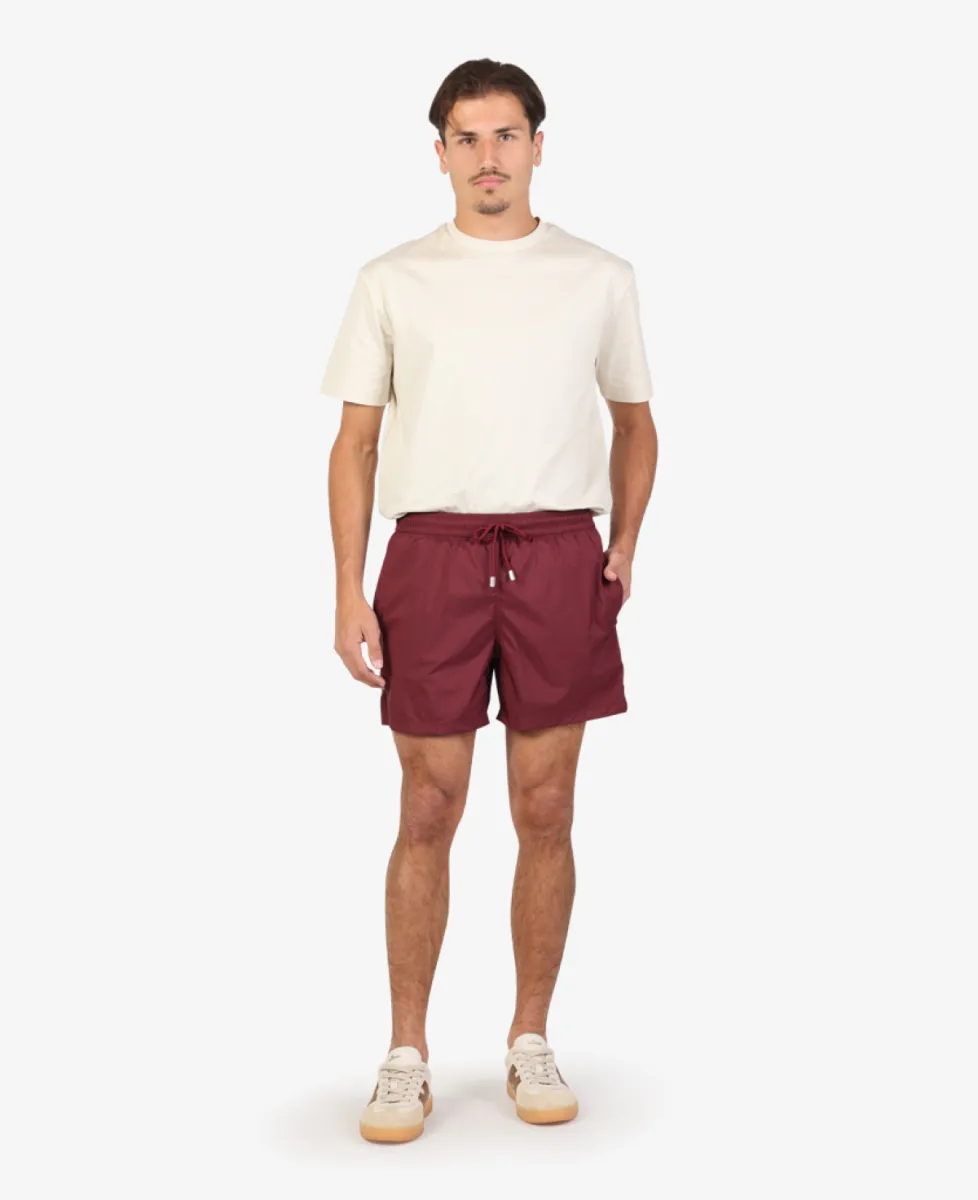 Fedeli Swimshort - Burgundy 1 Fedeli Fedeli Swimshort - Burgundy