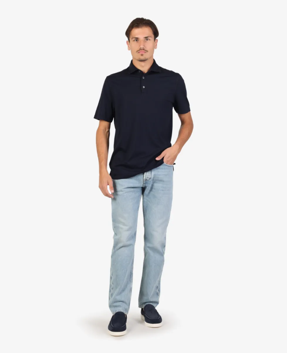 Fedeli Polo - Midnightblue 1 Fedeli Fedeli Polo - Midnightblue