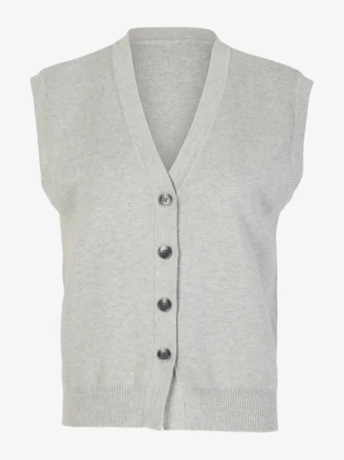 My Essential Wardrobe My Essential Wardrobe Vest - Middelgrijs