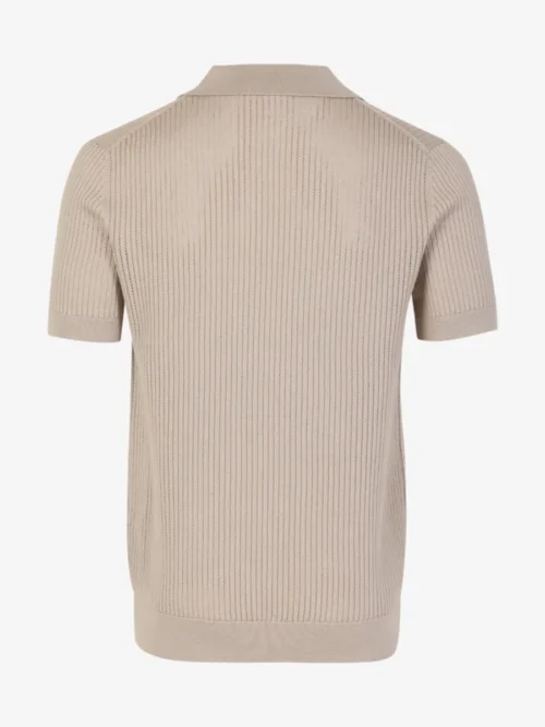 Seven Dials Seven Dials Polo Gebreid - Beige