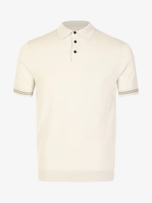 Seven Dials Seven Dials Polo Gebreid - Ecru