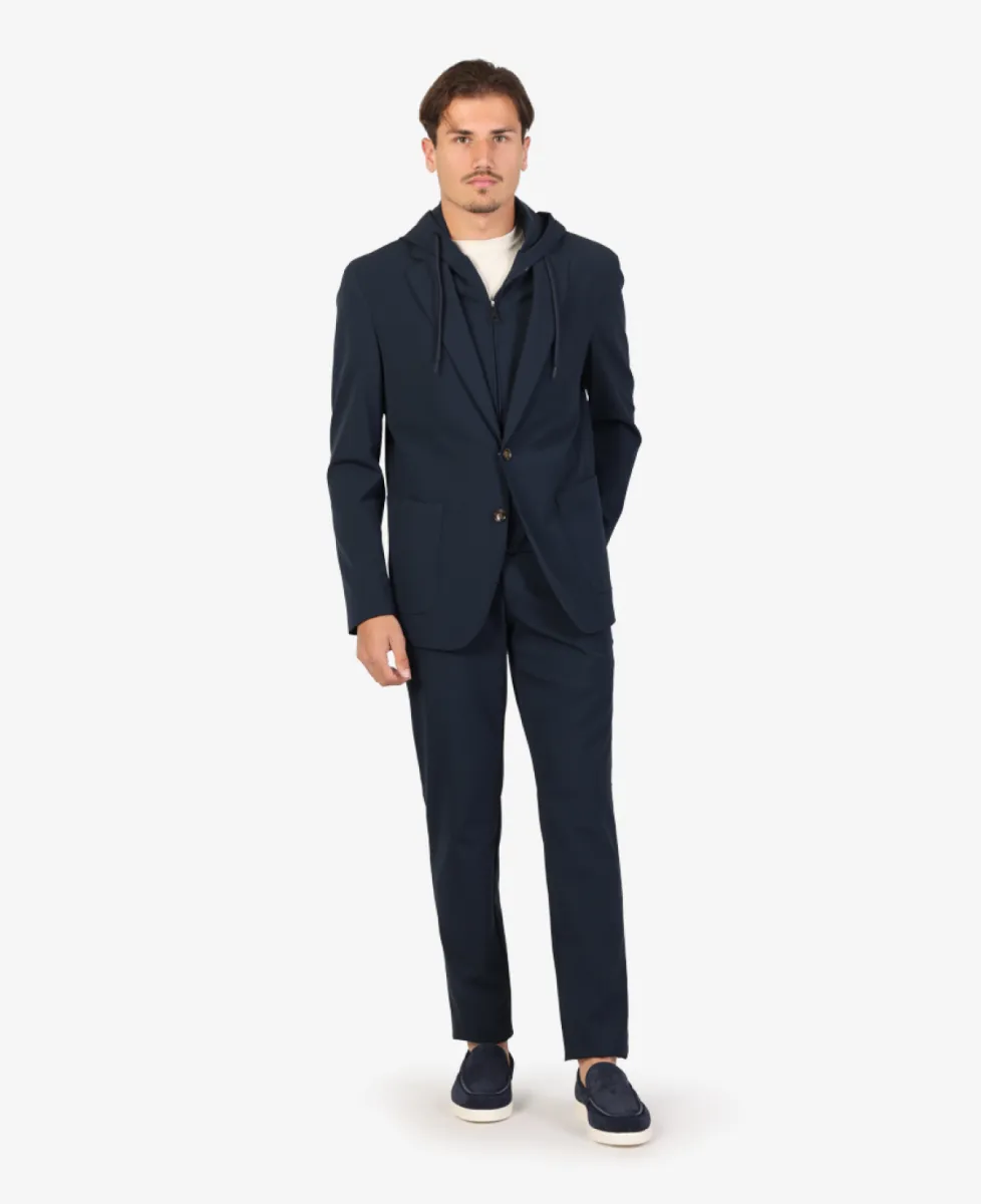 Seven Dials Colbert met liner - Navy 2 Seven Dials Seven Dials Colbert met liner - Navy