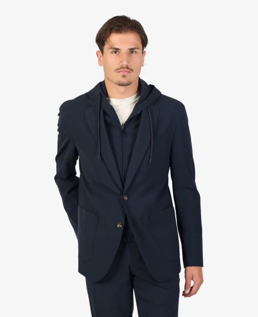 Seven Dials Colbert met liner - Navy 4 Seven Dials Seven Dials Colbert met liner - Navy