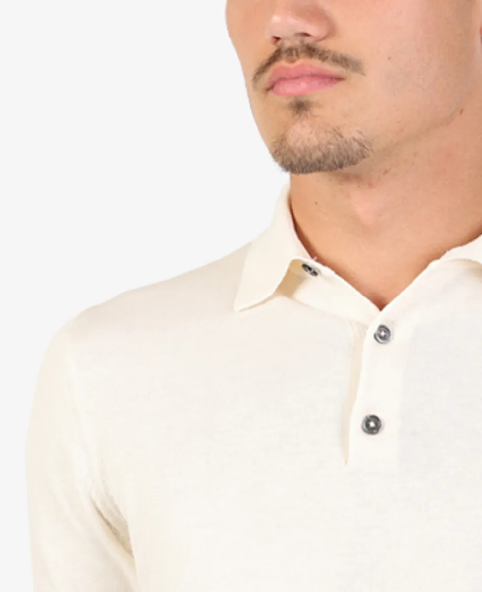 Seven Dials Polo - Ecru 4 Seven Dials Seven Dials Polo - Ecru