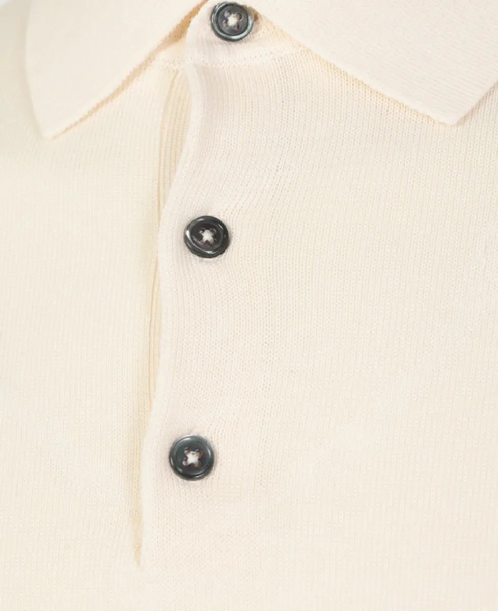 Seven Dials Polo - Ecru 5 Seven Dials Seven Dials Polo - Ecru
