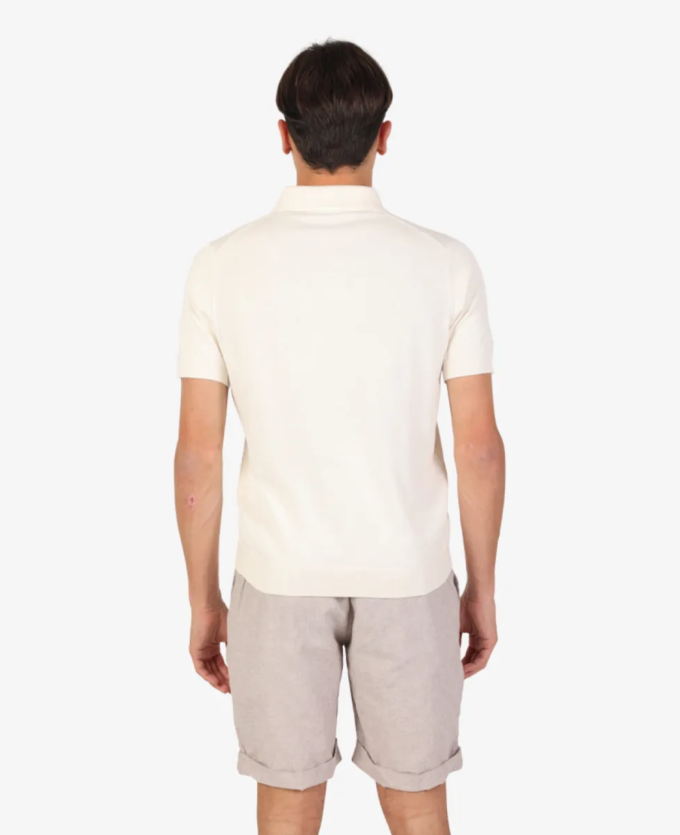Seven Dials Polo - Ecru 6 Seven Dials Seven Dials Polo - Ecru