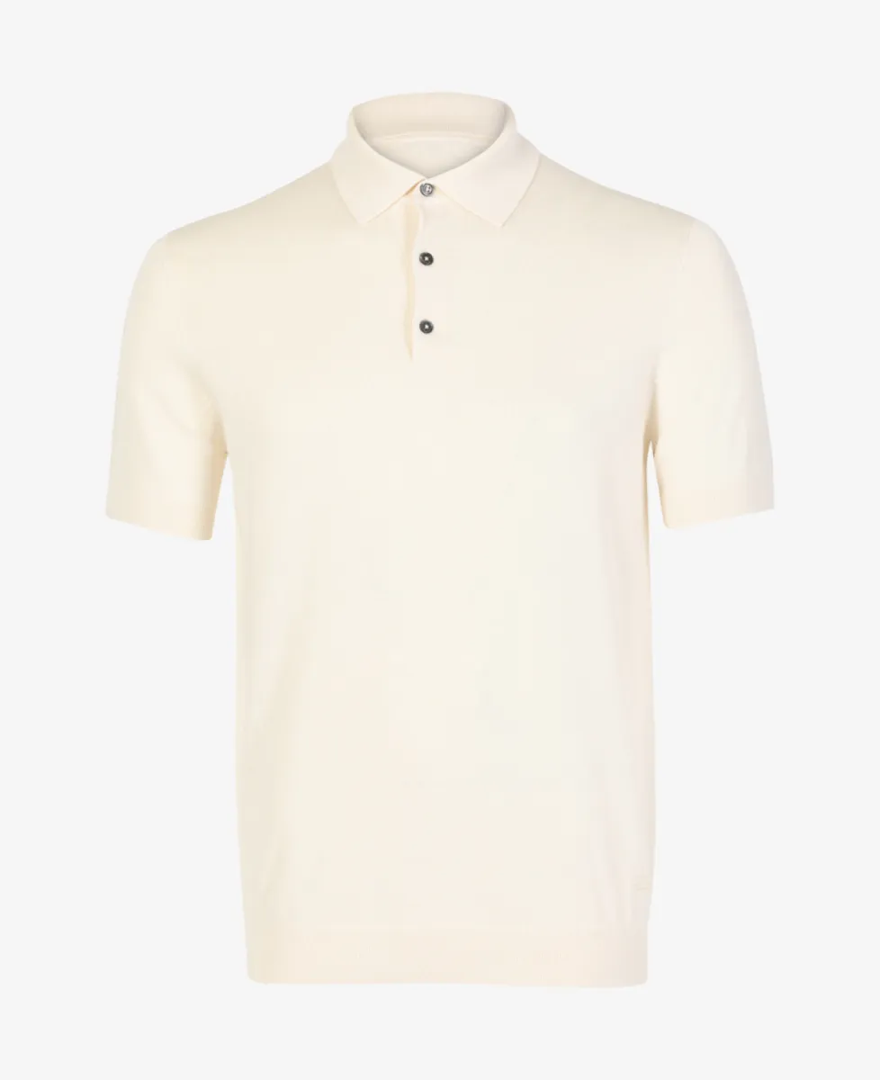 Seven Dials Polo - Ecru 1 Seven Dials Seven Dials Polo - Ecru
