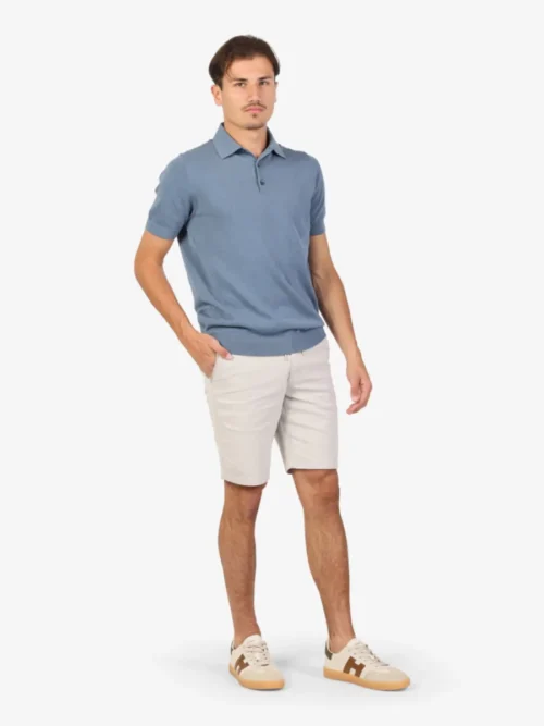 Seven Dials Seven Dials Polo - Middelblauw